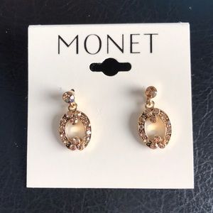 Monet Topaz Dangle Earring
